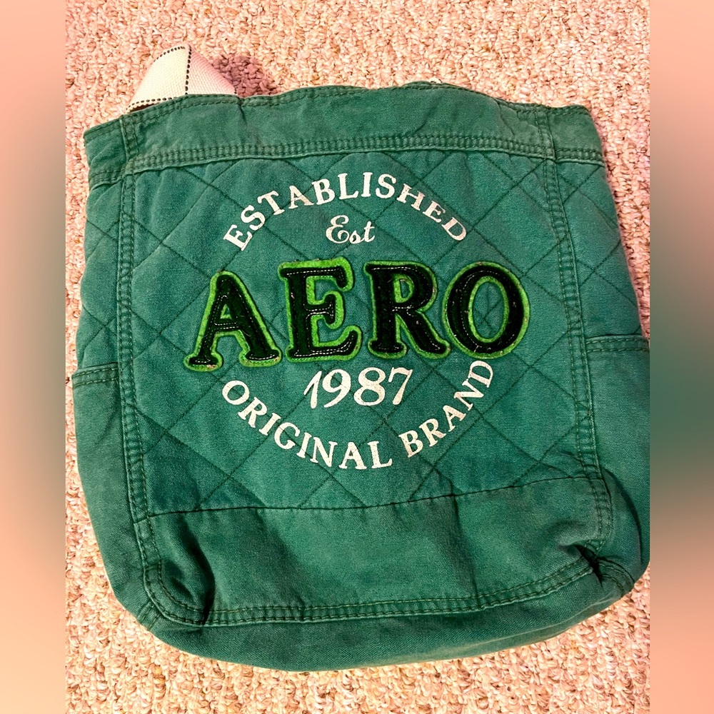 Aeropostale Green Bag